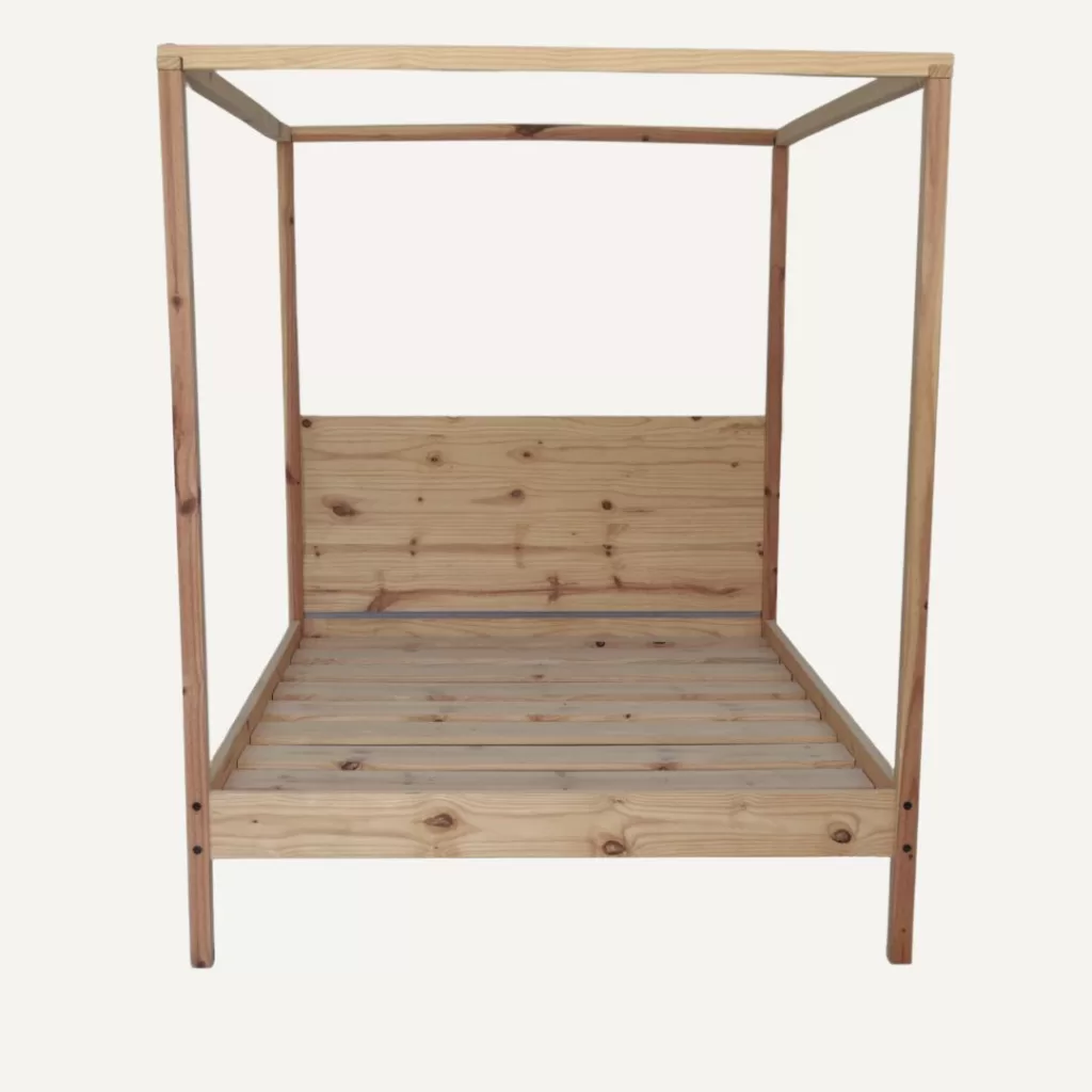 Pillar Pine Bed, Bed Frame in Cape Town