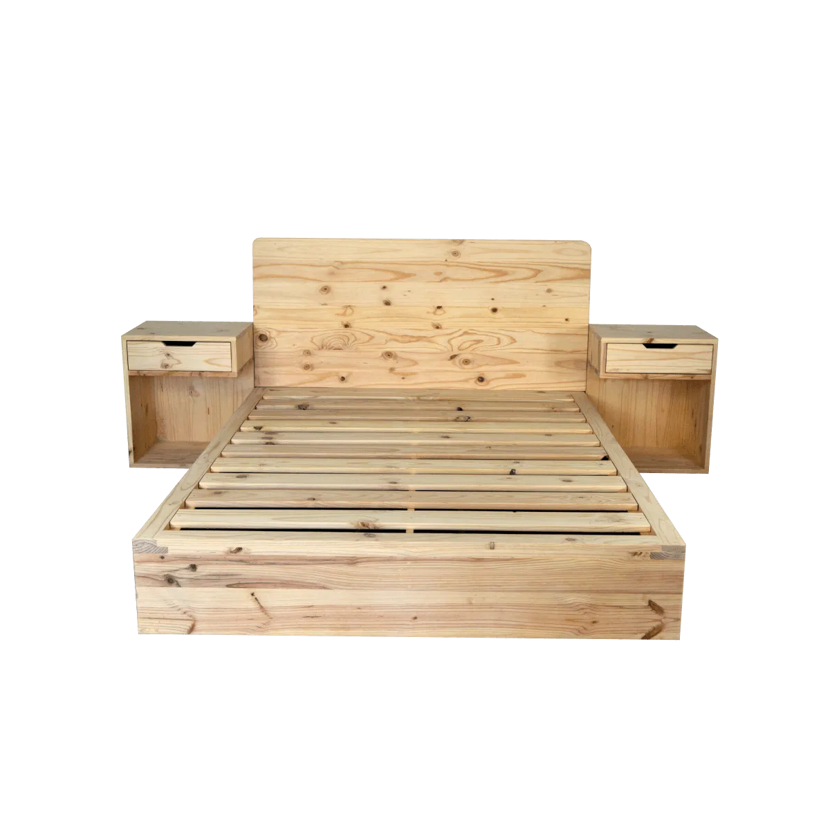 Bed with Headboard