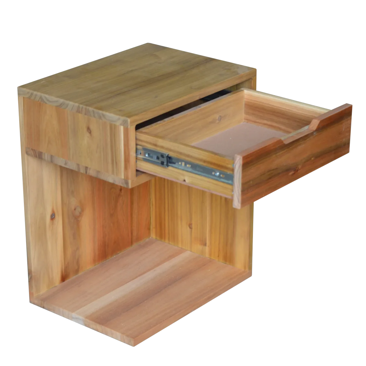 Khan Side Table Black Wood