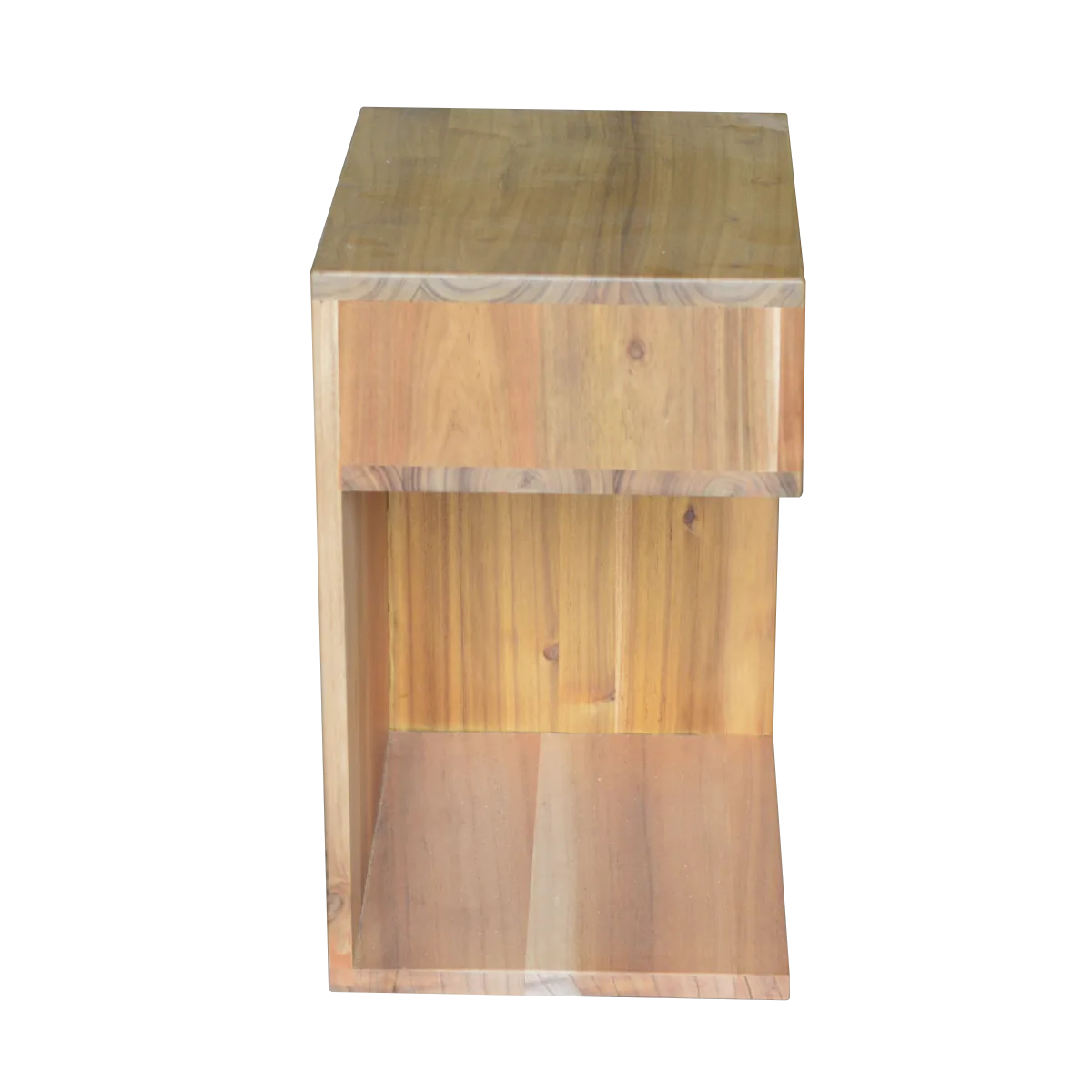 Khan Side Table Black Wood