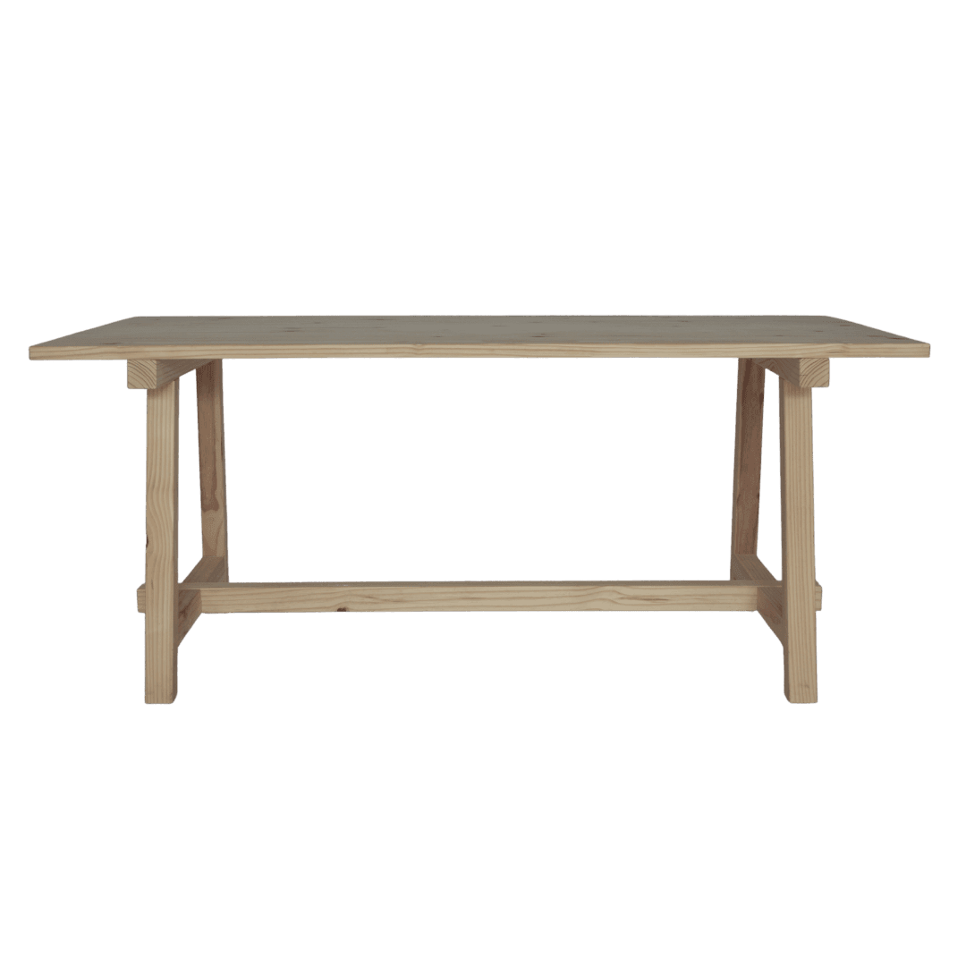 Khumbo Pine Dining Table - Crafted from Premium SA Pine - Image 3