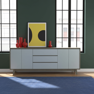 Banzi Sideboard With 2 Cabinets and 3 Drawers