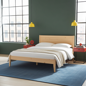 Banzi Tapered Bed With Headboard