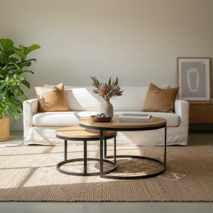 Eclipse Nest Coffee Table — lifestyle scene